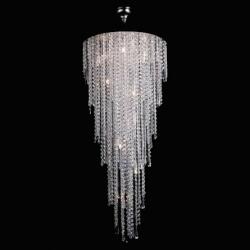 Glass LPS Lustra moderna cristal Bohemia 45cm (L17 702/10/3, 3-K, F tube)