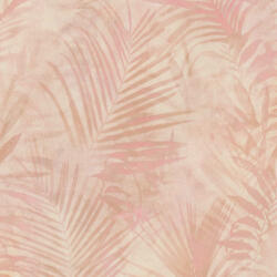AA Design Tapet roz cu frunze de palmier (374114)
