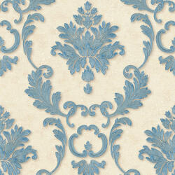 AA Design Tapet clasic model baroc albastru vlies (324222)