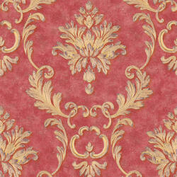 AA Design Tapet clasic rosu model baroc bronz (324226)