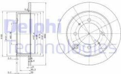 DELPHI Disc frana DELPHI BG3400 (BG3400) - automobilus