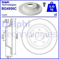DELPHI Disc frana DELPHI BG4956C (BG4956C) - automobilus