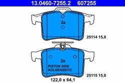 ATE set placute frana, frana disc ATE 13.0460-7255.2 (13.0460-7255.2)