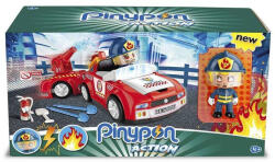 Famosa Pinypon Action - Tűzoltóautó figurával (700014610)