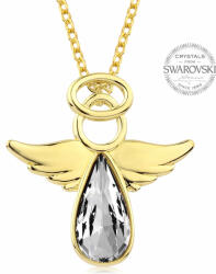 Levien Colier auriu cu cristal Angel Rafael