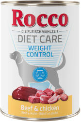 Rocco 6x400g Rocco Diet Care Weight Control csirke & burgonya nedves kutyatáp