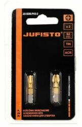 JUFISTO Set varfuri, biti, PZ2, 1/4, 2 buc, PZ2x25 mm, Jufisto (JU-ACC-2302) Set capete bit, chei tubulare