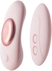 DreamToys Stimulator Panty Gigi Remote Control 10 Moduri Vibratii Silicon USB Roz 9 cm