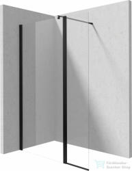 Deante KERRIA PLUS zuhanyfalhoz való behajtható ajtópanel, matt fekete KTSXN72P (KTSXN72P)