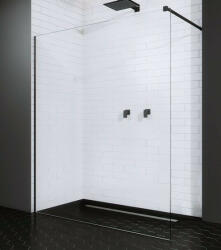 Radaway Modo New Black II Walk-in 120-as fekete zuhanyfal 389124-54-01 (389124-54-01)