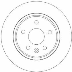 TRW Disc frana TRW DF6846 (DF6846) - automobilus