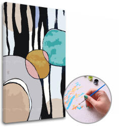  Festés számok szerint SZÍNES ABSZTRAKT | low difficulty