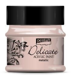 Pentart Akrilfesték Delicate metál 50ml (akrilfesték Delicate)