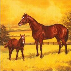  Decoupage szalvéták Mare with a Colt Painting - 1 db
