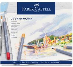 Akvarell színes ceruzák Goldfaber Aqua set 24 szín / fém tok ()