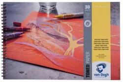  Színezett papír Van Gogh Earth Red / különböző méretben