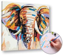 Paint by Numbers - Elefánt, közepes nehézségi szint - artmie
