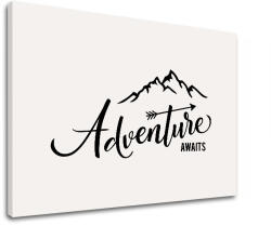 Motivációs vászonképek Adventure awaits_002 (vászonkép)
