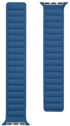 TACTICAL Apple iWatch TACTICAL 728 Loop Leather 38/40/41mm Óraszíj - Kék