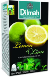 Dilmah lemon & limed - citromos fekete tea 25db