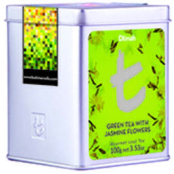 Dilmah T-series zöld tea with jasmine flowers - szálas tea