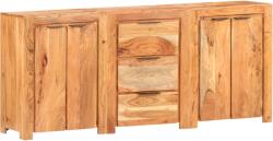 vidaXL Servantă cu 3 sertare și 4 uși, lemn masiv de acacia (3056726)