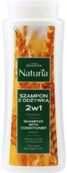 Joanna Șampon-Balsam cu grâu pentru păr uscat și vopsit - Joanna Naturia Shampoo With Conditioner With Wheat 500 ml