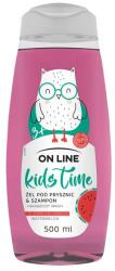 On Line Șampon-gel de duș Pepene verde - On Line Kids Hair & Body Wash 500 ml