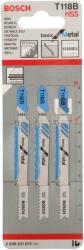Bosch Panza pentru ferastrau vertical T 118 B Basic for Metal - Cod producator : 2608631673 - Cod EAN : 3165140007559 - 2608631673 (2608631673)