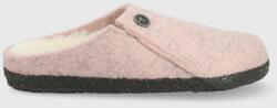 Birkenstock papuci de lana pentru copii culoarea roz 9BYY-KLG004_03X