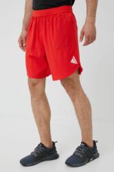 adidas Performance pantaloni scurți de antrenament Designed For Training HC4242 barbati, culoarea rosu 9BYY-SZM01T_33X