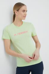 adidas TERREX tricou din bumbac HE1645 culoarea verde 9BYY-TSD0AU_77X