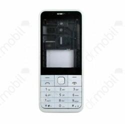 Nokia 230 Előlap +billentyűzet, ezüst