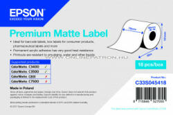 Epson C33S045418 76 mm * 35, 00 m-es 1 pályás Papír címke (C33S045418) (C33S045418)