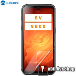 SUNSHINE Hydrogel TPU képernyővédő fólia - Ultra Clear, ÖNREGENERÁLÓ! - 1db, a teljes képernyőt védi - Blackview BV9800 / BV9800 Pro