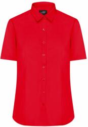 James & Nicholson (Daiber) Női rövid ujjú ing JN679 - Tomato | S (1-JN679-1760246)
