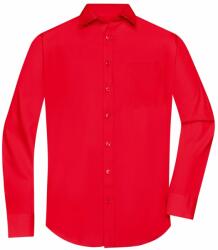 James & Nicholson (Daiber) Férfi hosszú ujjú ing JN678 - Tomato | L (1-JN678-1760107)
