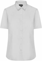 James & Nicholson (Daiber) Női rövid ujjú ing JN679 - Világos szürke | 3XL (1-JN679-1760188)
