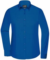 James & Nicholson (Daiber) Női hosszú ujjú ing JN677 - Királykék | XXXL (1-JN677-1759950)