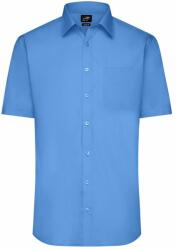 James & Nicholson (Daiber) Férfi rövid ujjú ing JN680 - Aqua | S (1-JN680-1760280)