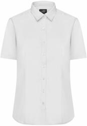 James & Nicholson (Daiber) Női rövid ujjú ing JN679 - Fehér | XS (1-JN679-1760259)