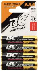 BC Batteries Batteries Alkaline AAA LR03/AM4 elem 4db