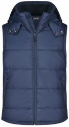 James & Nicholson (Daiber) Férfi téli kapucnis mellény JN1004 - Sötétkék | 2XL (1-JN1004-122703)