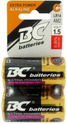 BC Batteries Batteries Alkaline C LR14/AM2 elem 2db