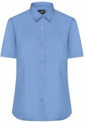 James & Nicholson (Daiber) Női rövid ujjú ing JN679 - Aqua | S (1-JN679-1760141)