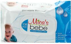 Mica's Bebe Servetele umede cu capac 108 buc Senzitiv