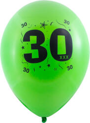 Globos Lufi, évszámos (30) 10 db/csomag/vegyes színekben