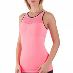 Bellissima Actiwear női fitness trikó - neon barack/fekete S