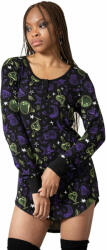 KILLSTAR Pijamale femei (cămașă de noapte) KILLSTAR - Magic Laze Sleep - Negru - KSRA005990
