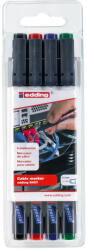 edding Marker pentru cabluri, permanent, 0.3 mm EDDING 8407, 4 buc/set